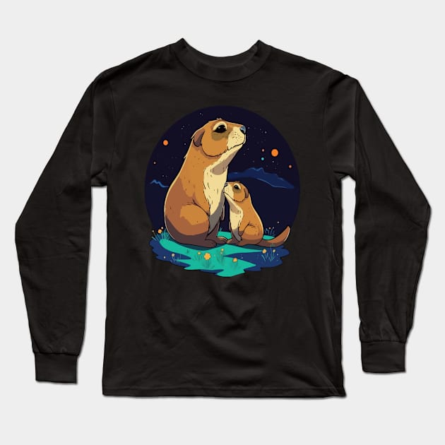 Prairie Dog Mothers Day Long Sleeve T-Shirt by JH Mart